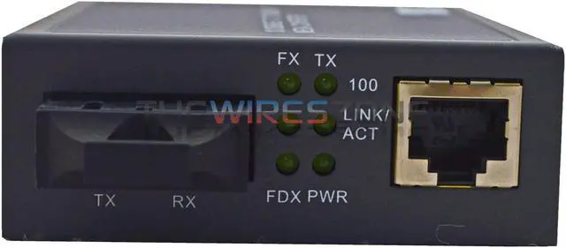 Alt view image 4 of 8 - Araneus RJ45, 10/100 Base-TX to Fiber-SC 100 Base-FX Multi Mode Converter - 1 x Network (RJ-45) - 1 x SC Ports - No -
