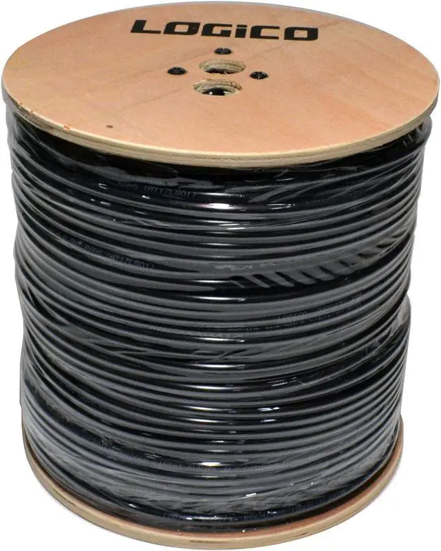 Alt view image 2 of 9 - RG6 Outdoor Direct Burial CMX Coax Cable 3GHz Underground 18 AWG Coaxial 1000ft