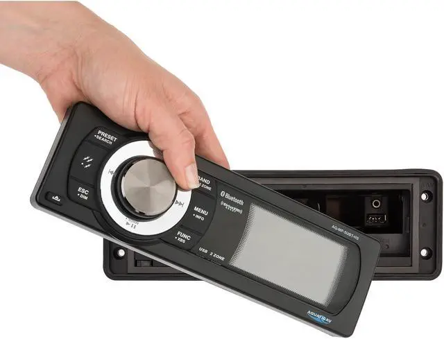 Alt view image 5 of 16 - Aquatic Av AQ-MP-5UBT-HS Digital Media Receiver w/Dock
