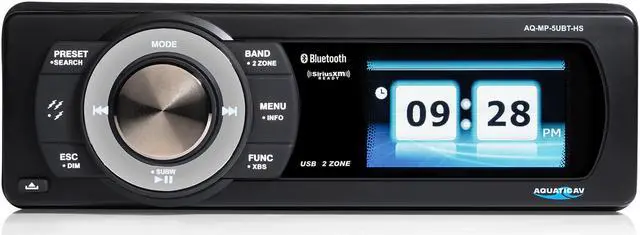 Alt view image 6 of 16 - Aquatic Av AQ-MP-5UBT-HS Digital Media Receiver w/Dock