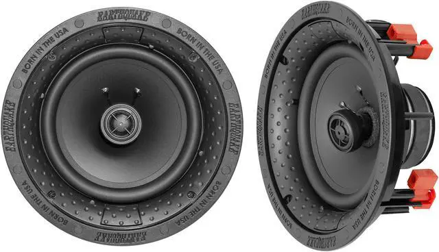 Alt view image 4 of 5 - Earthquake Sound R650 6.5" In Ceiling Speakers(pair) w/Magnetic Grill