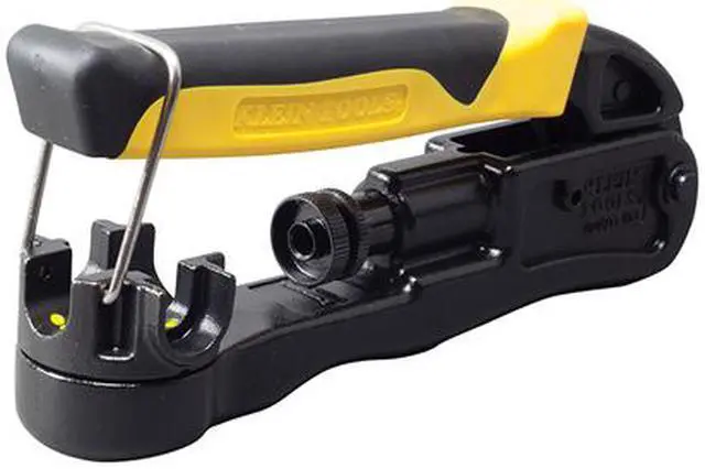 Alt view image 2 of 17 - Klein Tools VDV211-063 Multi-Connector Compression Crimper-Lateral