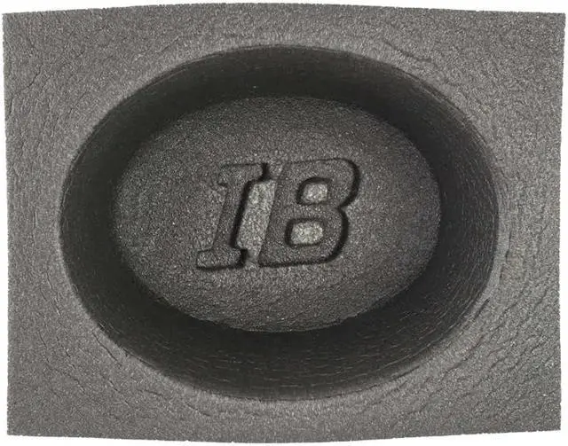 Alt view image 2 of 5 - The Install Bay IBBAF57 5" x 7" Foam Car Audio Black Speaker Baffle (pair) 5x7