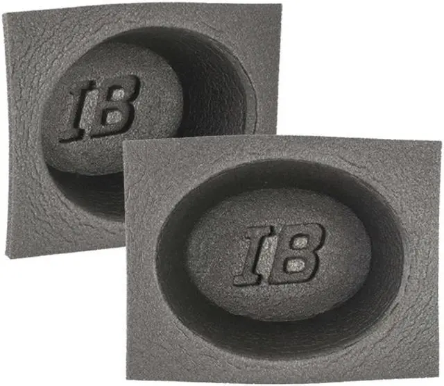 Alt view image 2 of 6 - The Install Bay IBBAF68 6" x 8" Car Speakers Foam Acoustic Baffle (pair) 6x8