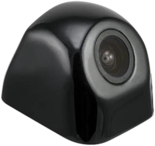 Alt view image 3 of 13 - iBeam TE-LPGC Above License Plate Backup Cam with Gloss Black Metal Housing