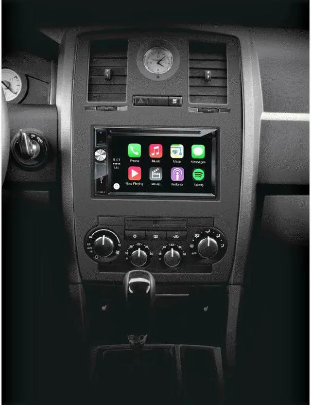 Alt view image 4 of 6 - Metra 99-6550B Single or Double DIN Dash Kit for select 2005-2007 Chrysler 300