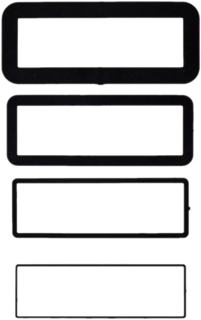 Alt view image 4 of 7 - Universal Plastic DIN Trimrings
