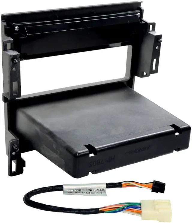 Alt view image 2 of 5 - Metra 99-7605A Single DIN Dash Kit for 2005-2007 Infiniti G35 (w/o NAV)