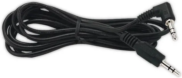 Main image of Install Bay 3.5mm Male Right Angle To 3.5mm Male Cable 6 Ft /2M - Pack of 10