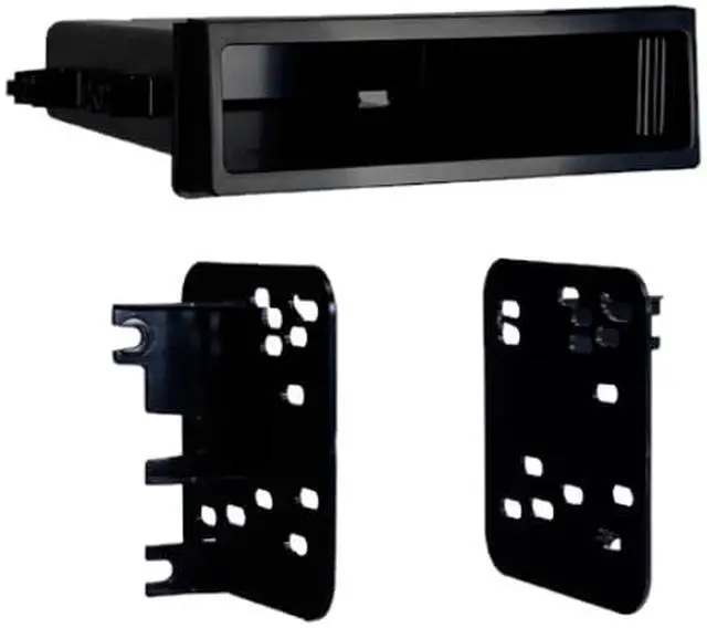 Alt view image 3 of 5 - Metra 99-7618G Single DIN Dash Kit with Pocket for select Nissan Sentra 2013-Up