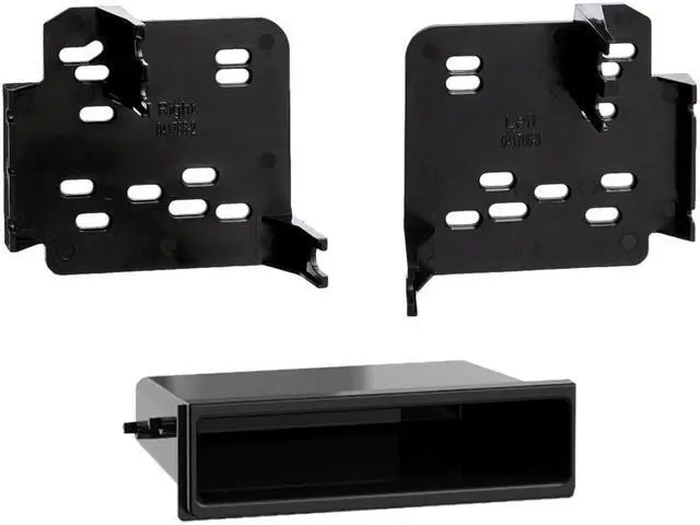 Alt view image 3 of 4 - Metra 99-8264HG Single DIN with Pocket Dash Kit for 2016-Up Toyota Prius/Prime