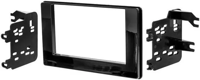 Alt view image 3 of 5 - Metra 95-8262HG Double DIN Dash Kit for select Toyota Corolla 2017-2019 - Gloss