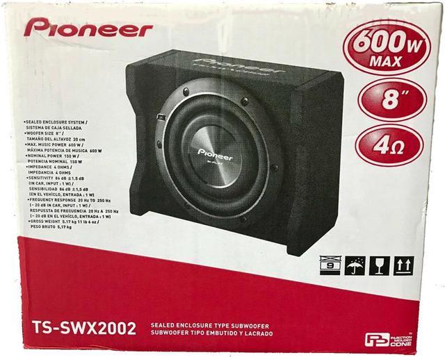 Pioneer 8 hot sale shallow subwoofer