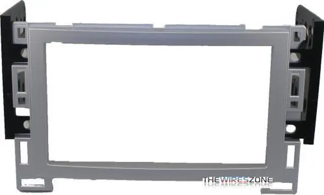 Main image of Metra 95-3302S 2004-up Selected GM/Pontiac/Chevy Double Din Stereo Dash Kit Silver