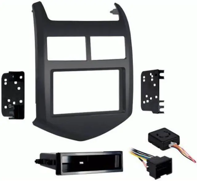 Main image of Metra 99-3012G-LC Single/Double DIN Stereo Dash Kit for 2012-up Chevrolet Sonic