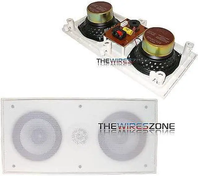 Alt view image 9 of 15 - Pyle Pro PDIWCS56 5.25” 300 Watt In-Wall Center Speaker