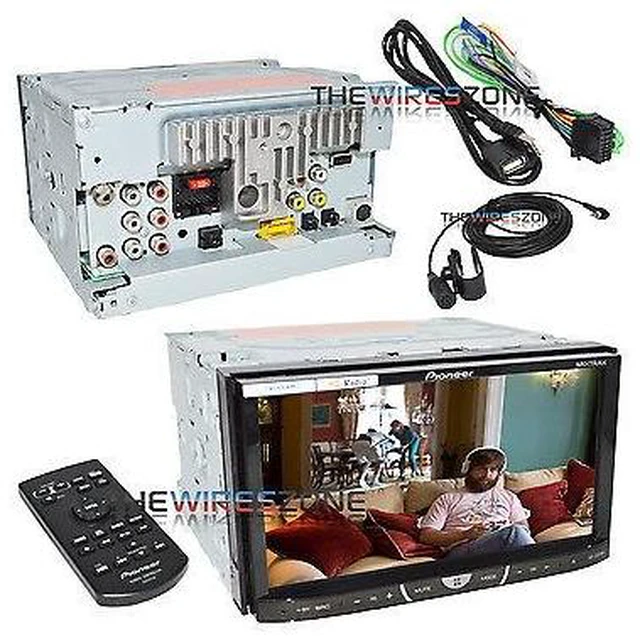 Alt view image 8 of 8 - Pioneer AVH-X5600BHS Multimedia DVD Receiver with 7" VGA Display, MIXTRAX, Built in Bluetooth, HD Radio Tuner, SiriusXM REady, App Radio Mode and Mirrorlink Ready AVHX5600BHS