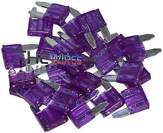 Alt view image 2 of 5 - Metra ATM3-25 ATM MINI FUSES 3 AMP - 25PK