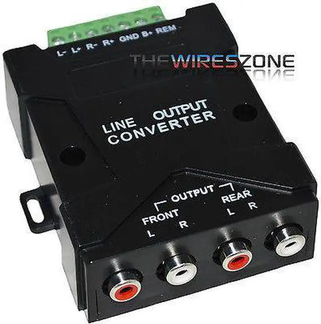 Alt view image 4 of 7 - Earthquake Sound HLLC-200 4-Channel Speaker Line Output Converter (Hi to Low)