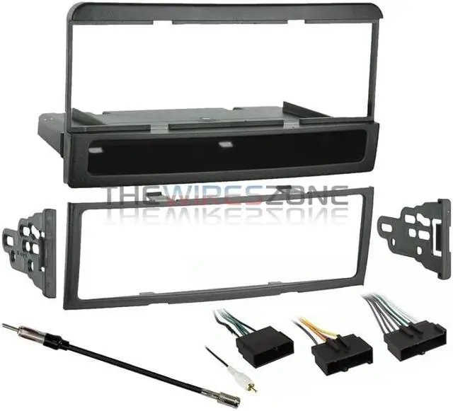 Alt view image 2 of 4 - Metra 99-5806 Dash Kit + Harness + Antenna Adapter for Select 99-04 Ford/Mercury