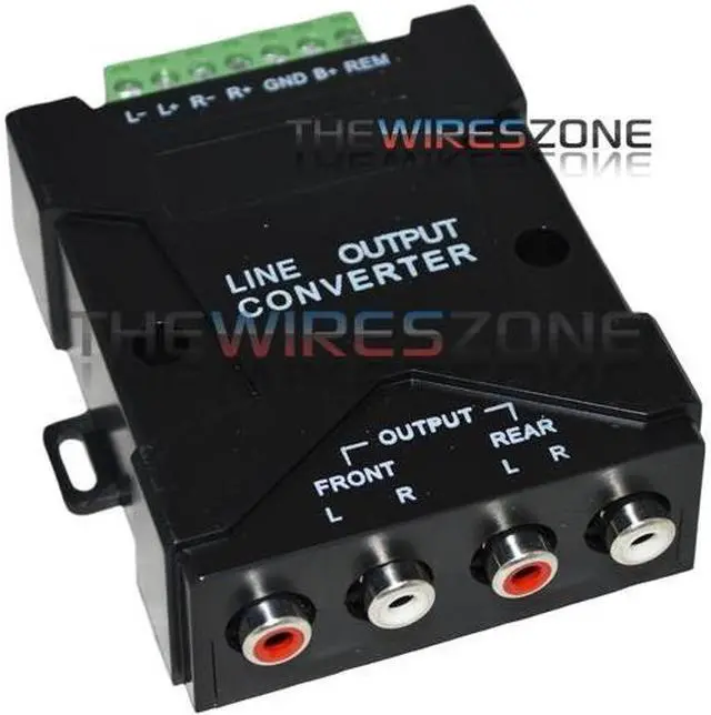 Alt view image 5 of 7 - Earthquake Sound HLLC-200 4-Channel Speaker Line Output Converter (Hi to Low)