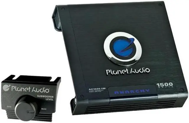 Alt view image 10 of 20 - Planet Audio AC15001M 1500 Watt Monoblock A/B Car Audio Amplifier with Remote