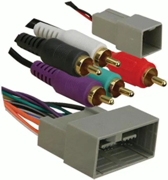 Alt view image 6 of 8 - METRA 70-1730 HONDA 2008 - UP HEAD UNIT WIRING HARNESS W/ AMP SOUND SYSTEM NEW