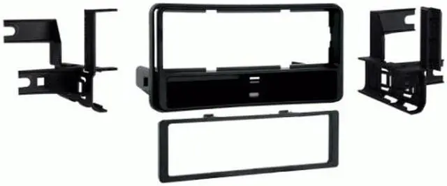 Alt view image 3 of 4 - Metra 99-8238 Single DIN Stereo Installation Dash Kit for 2012-up Toyota Yaris