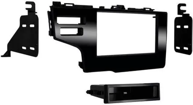 Alt view image 2 of 4 - Metra 99-7883HG High Gloss Single DIN Stereo Dash Kit for 2015-up Honda Fit