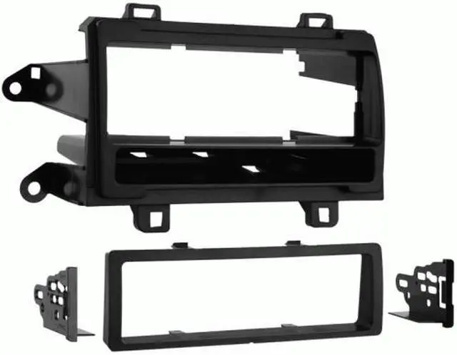 Alt view image 5 of 10 - METRA 99-8224 SINGLE DIN INSTALL DASH KIT FOR 2009 TOYOTA MATRIX / PONTIAC VIBE