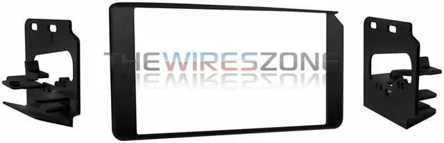 Alt view image 2 of 10 - Metra 95-3003G Double DIN Dash Kit for Select 1995-2002 GM Full Size Trucks/SUVs