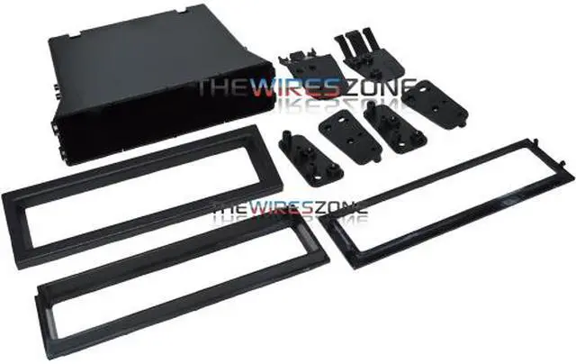 Alt view image 7 of 14 - Metra 988999 Mitsubishi / Subaru / Volkswagen Under Radio Turbo Pocket Kit