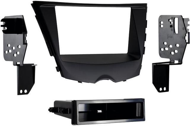 Main image of Metra 99-7350B Matte Black Single DIN Stereo Dash Kit for 12-up Hyundai Veloster
