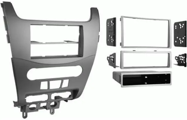 Alt view image 3 of 6 - Metra 99-5816 Vehicle Radio Mount for 2008-UP FORD FOCUS DIN/DDIN ABS Plastic - Silver