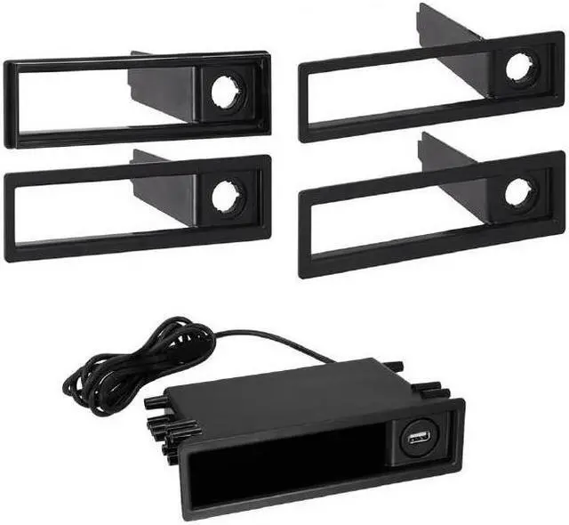 Main image of Metra 88-00-9007 ISO DIN Pocket Kit for Select 1981-2012 Vehicles w/USB Adapter