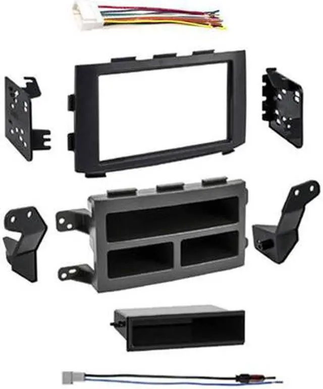 Alt view image 2 of 4 - Metra 99-7819 1-2DIN Dash Kit Combo for 2006-2008 Honda Pilot with Factory Nav