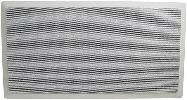 Alt view image 6 of 7 - White 2-Way 6.5" inch 100 Watt 100W 6 Ohms In-Wall Center Channel Speaker 6-1/2"