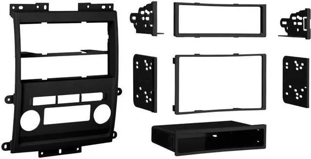 Alt view image 5 of 9 - METRA 99-7428B DOUBLE DIN INSALLATION DASH KIT FOR 2009 NISSAN FRONTIER LE / SE