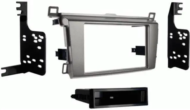 Alt view image 4 of 8 - Metra 99-8242G Single DIN Stereo Dash Kit for 2013-up Toyota RAV4 Vehicles