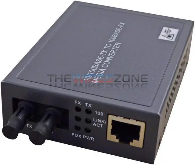 Alt view image 2 of 3 - MPT 10/100Base-TX to 100Base-FX Media Converter