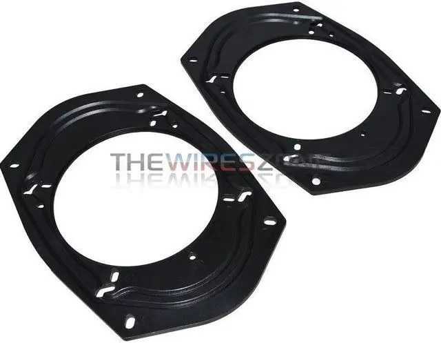 Alt view image 3 of 6 - Xscorpion USPA-6090 Universal 6x9 5x7 6x8 to 5.25" 6.5" Speaker Adapter (pair)