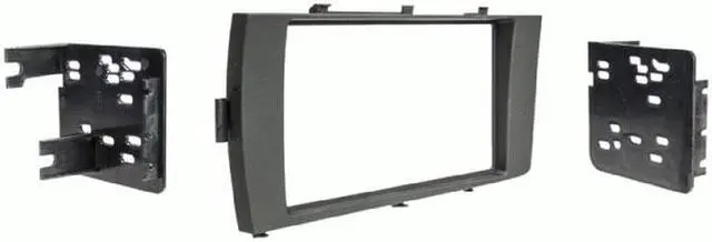 Alt view image 3 of 5 - Metra 95-8259B Matte Black Double DIN Dash Kit for Select 2015-up Toyota Prius C