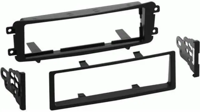 Alt view image 5 of 8 - Metra 99-7009 Single DIN Installation Kit for 2004-up Mitsubishi Endeavor Vehicles