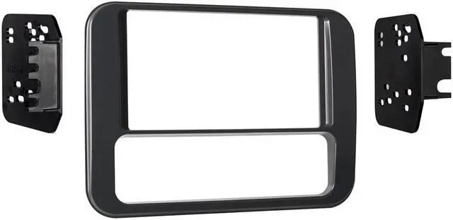 Alt view image 3 of 6 - Metra 95-3312G Gray Double DIN Stereo Dash Kit for 1993-2002 Pontiac Firebird