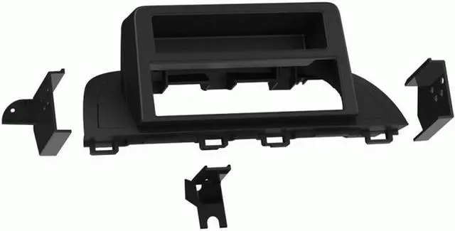 Alt view image 4 of 7 - Metra 99-7526B Single DIN Dash Install Kit for select Mazda Mazda3 2014 - 2018