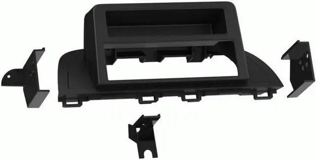 Alt view image 6 of 7 - Metra 99-7526B Single DIN Dash Install Kit for select Mazda Mazda3 2014 - 2018