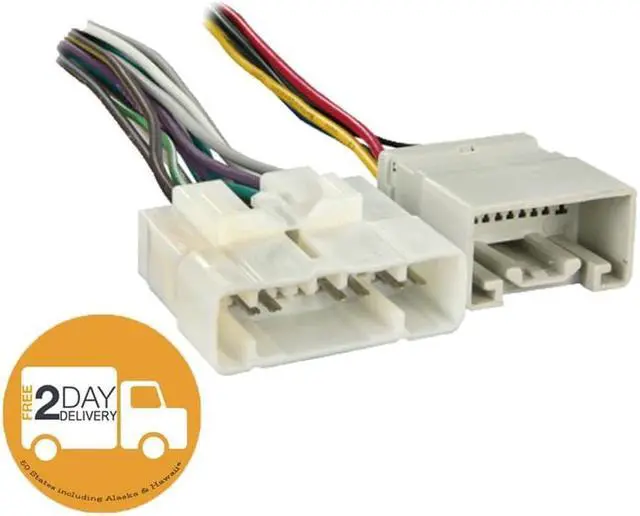 Alt view image 7 of 10 - Metra 70-8116 Amp Bypass Wiring Harness for Select 2000-2008 Toyota
