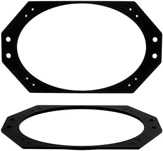Alt view image 5 of 8 - Metra 82-1011 4" x 6" Speaker Adapter Plate for 1997-2006 Jeep Wrangler (pair)