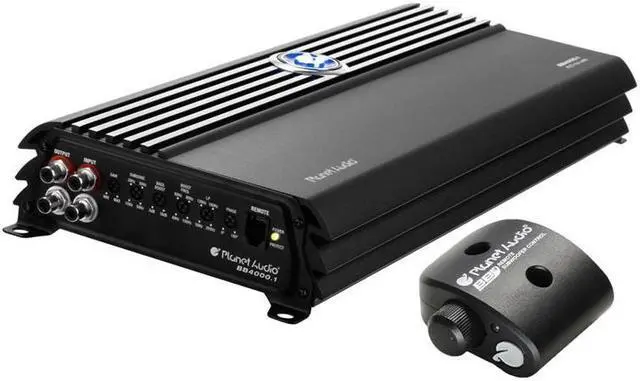 Alt view image 3 of 15 - PLANET AUDIO BBD4000.1 Big Bang 4,000W Class D Mono Block Amp