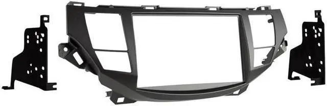 Alt view image 5 of 6 - Metra 95-7807 Dark Charcoal Double DIN Stereo Dash Kit for Select 2008-12 Honda